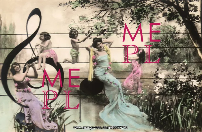  : Muses by Pond's Edge