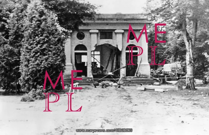 : Museum building in CompiEugne, 1940 : Museum building in CompiEugne, 1940