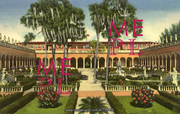  : Museum Courtyard. Sarasota