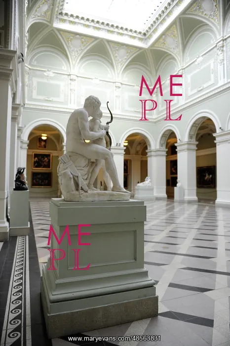 : Museum of Fine Arts. Interior. Budapest : Museum of Fine Arts. Interior. Budapest