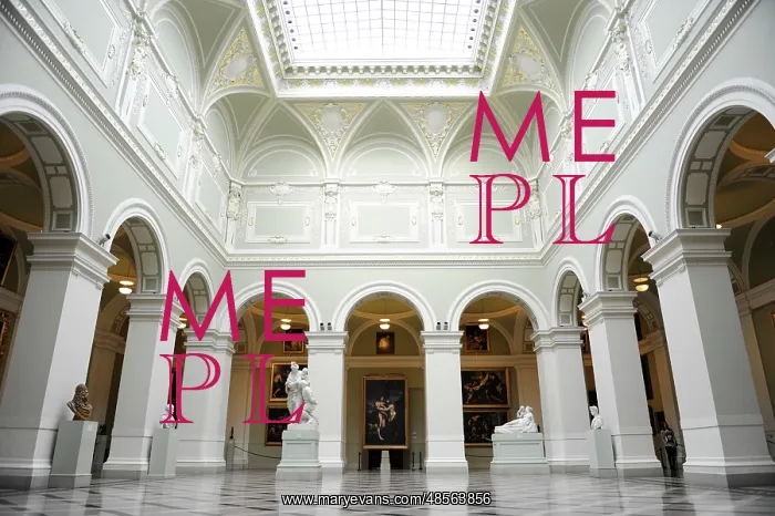 : Museum of Fine Arts. Interior. Budapest : Museum of Fine Arts. Interior. Budapest