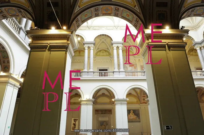 : Museum of Fine Arts. Interior. Budapest : Museum of Fine Arts. Interior. Budapest
