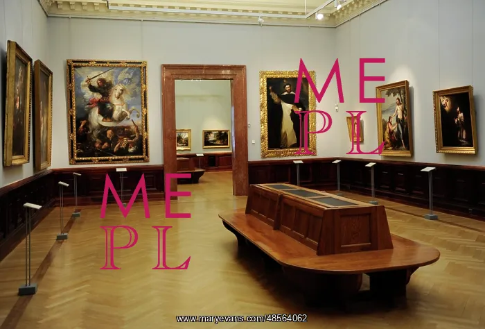 : Museum of Fine Arts. Interior. Budapest : Museum of Fine Arts. Interior. Budapest