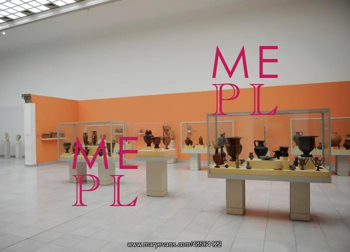  : Museum of Fine Arts. Interior. Budapest