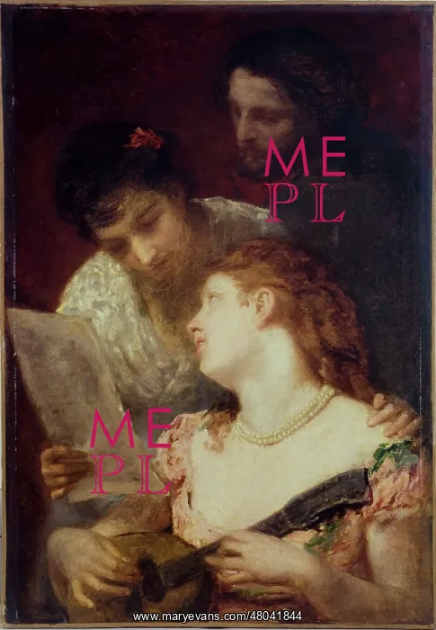 : The Music. Mary Cassatt (1844-1926). The Music, 1874 : The Music. Mary Cassatt (1844-1926). The Music, 1874