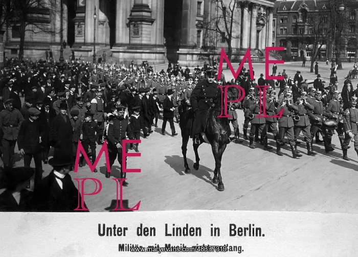 : Music Corps in Berlin, 1916 : Music Corps in Berlin, 1916