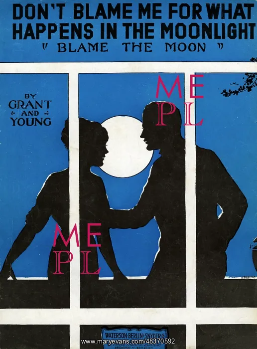 : Music cover, Blame the Moon : Music cover, Blame the Moon