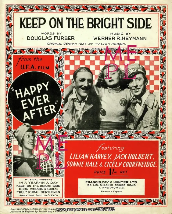 : Music cover, Keep on the Bright Side, from Happy Ever After : Music cover, Keep on the Bright Side, from Happy Ever After