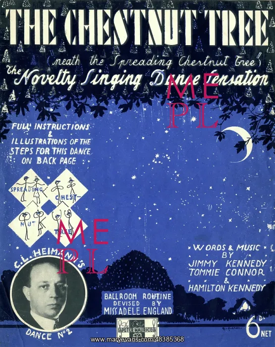  : Music cover, The Chestnut Tree