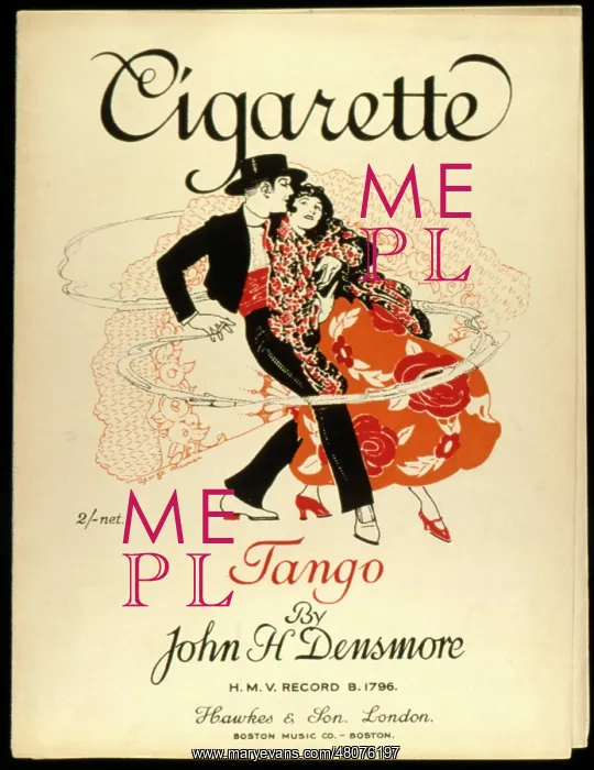 : Music cover, Cigarette Tango : Music cover, Cigarette Tango