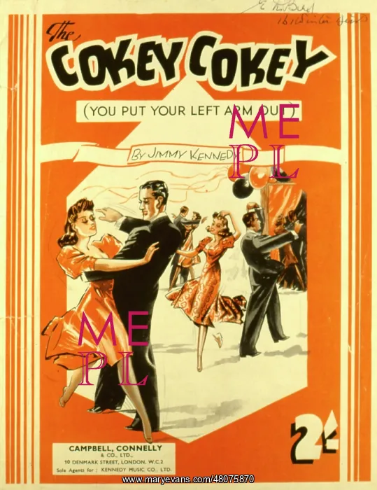 : Music cover, The Cokey Cokey : Music cover, The Cokey Cokey