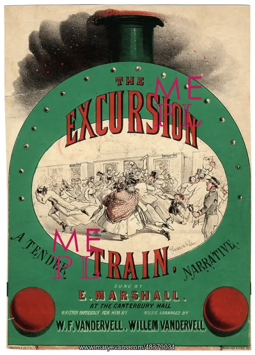 : Music cover for The Excursion Train : Music cover for The Excursion Train