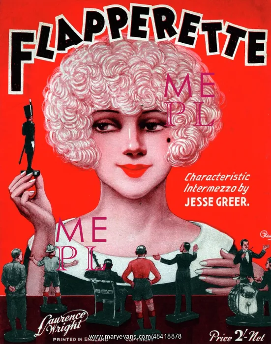 : Music cover, Flapperette : Music cover, Flapperette