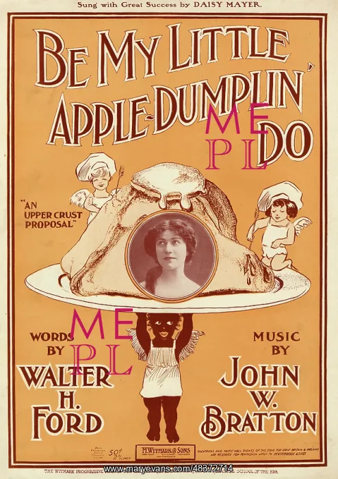 : Music cover, Be My Little Apple Dumplin Do : Music cover, Be My Little Apple Dumplin Do