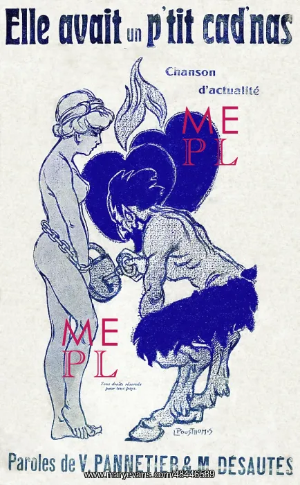 : Music cover, She had a little padlock : Music cover, She had a little padlock