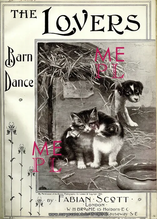  : Music cover, The Lovers, Barn Dance