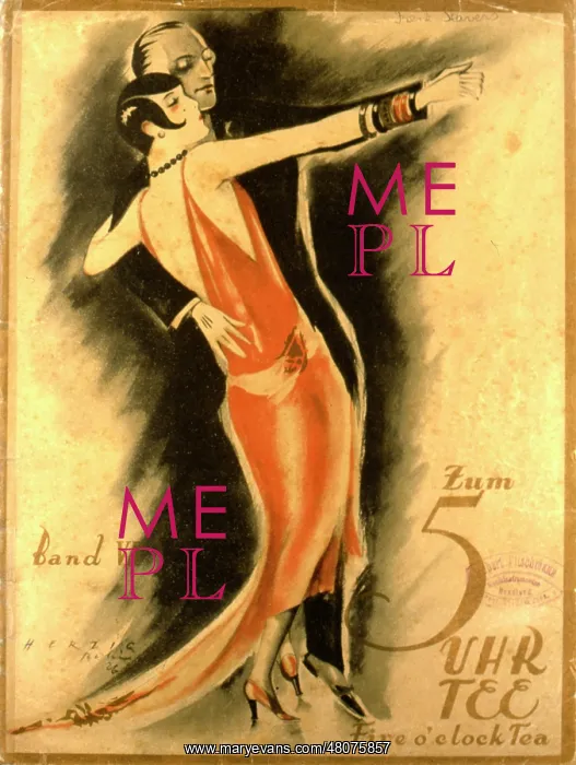: Music cover, Five O'Clock Tea : Music cover, Five O'Clock Tea