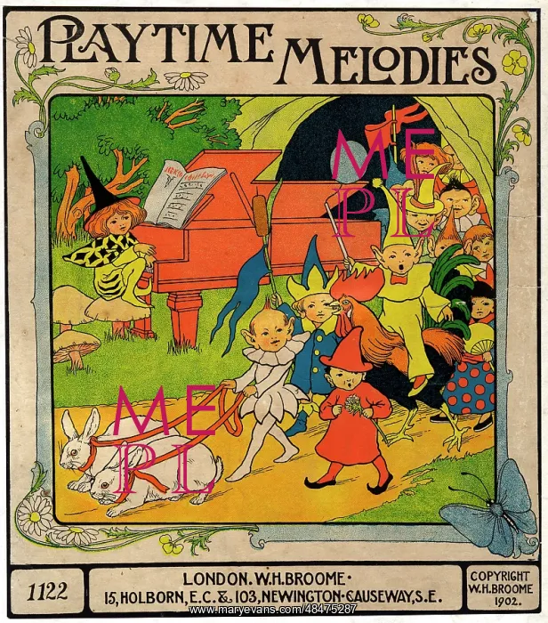  : Music cover, Playtime Melodies