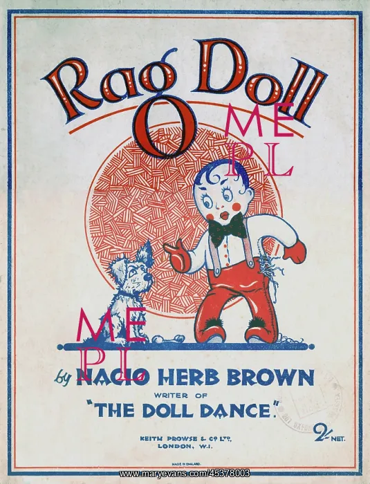  : Music cover, Rag Doll