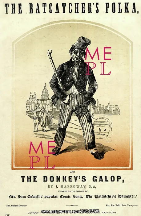 : Music cover, The Ratcatcher's Polka : Music cover, The Ratcatcher's Polka