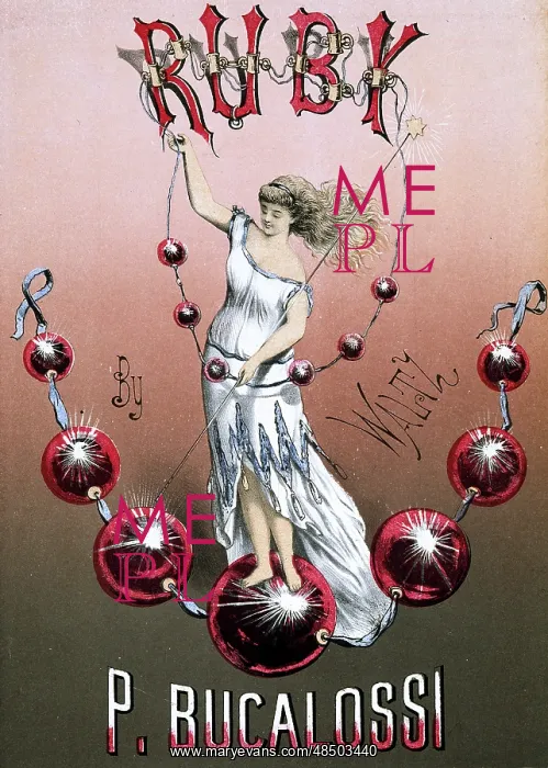  : Music cover, Ruby by P Bucalossi