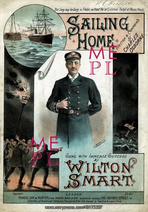 : Music cover, Sailing Home : Music cover, Sailing Home