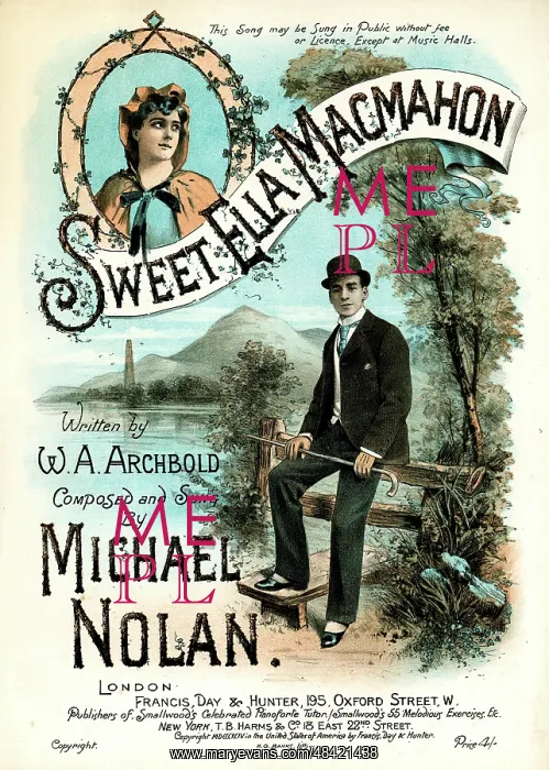 : Music cover, Sweet Ella Macmahon : Music cover, Sweet Ella Macmahon