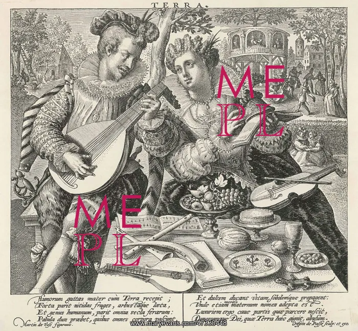 : Music in a Garden : Music in a Garden
