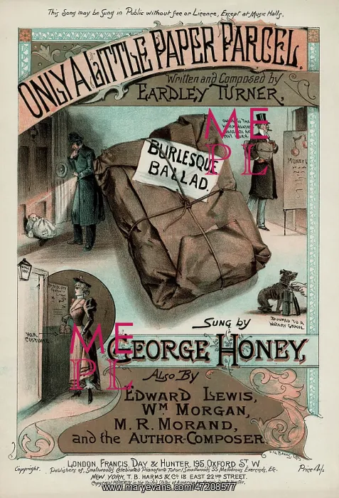 : Music Hall Song - Parcel : Music Hall Song - Parcel