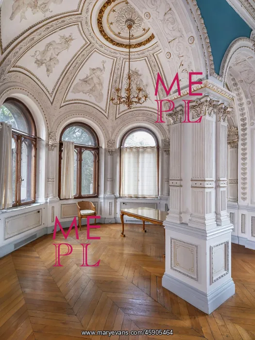 : Music Room, Chateau de Valrose, Nice, Provence, France : Music Room, Chateau de Valrose, Nice, Provence, France