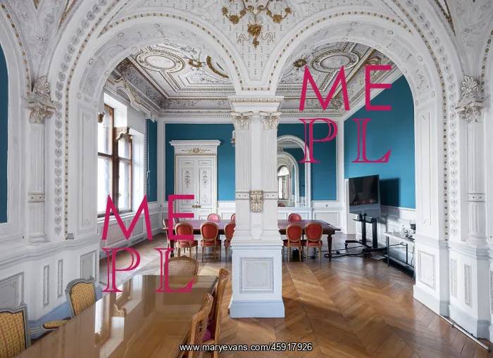: Music Room, Chateau de Valrose, Nice, Provence, France : Music Room, Chateau de Valrose, Nice, Provence, France