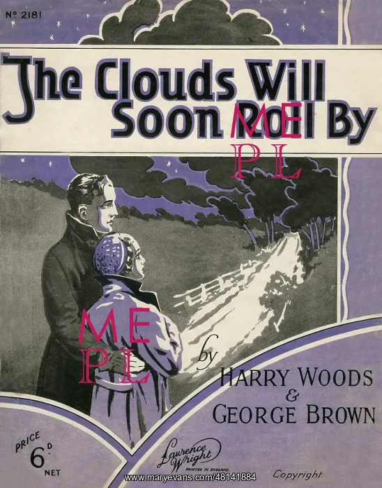 : Music Sheet - The Clouds Will Soon Roll By : Music Sheet - The Clouds Will Soon Roll By