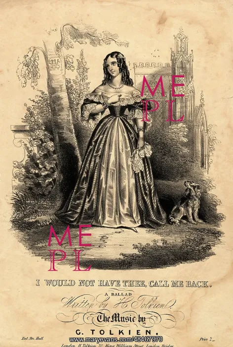 : Music sheet cover for I Would Not Have Thee, Call Me Back : Music sheet cover for I Would Not Have Thee, Call Me Back