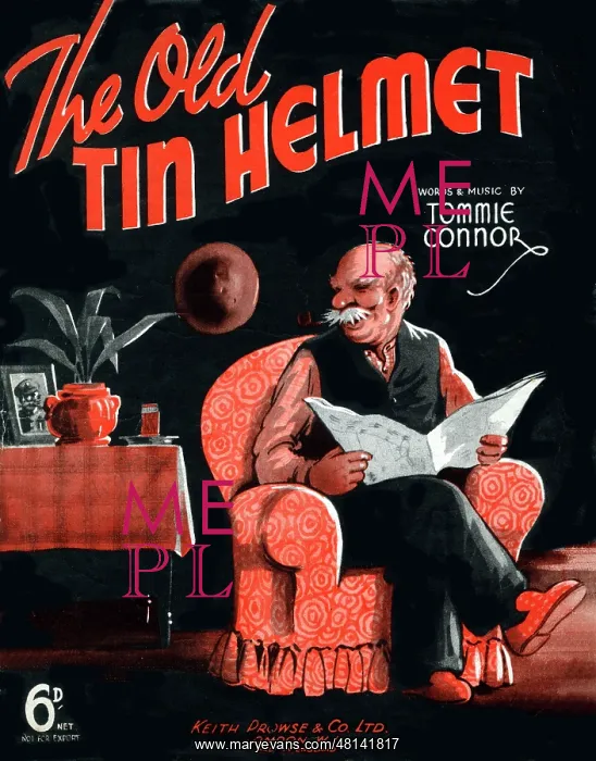 : Music Sheet - The Old Tin Helmet : Music Sheet - The Old Tin Helmet