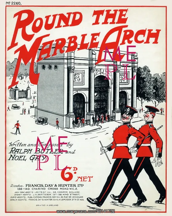 : Music Sheet - Round The Marble Arch : Music Sheet - Round The Marble Arch