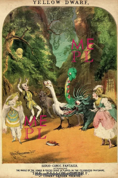 : Music from The Yellow Dwarf, pantomime : Music from The Yellow Dwarf, pantomime