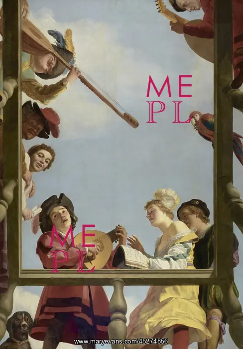 : Musical Group on a Balcony : Musical Group on a Balcony