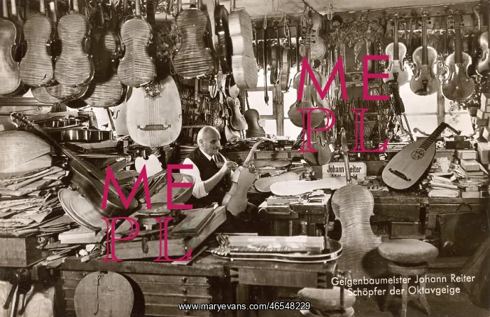  : Musical instrument maker Johann Reiter