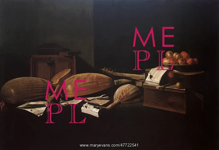  : Musical Instruments, from the Agliardi Triptych
