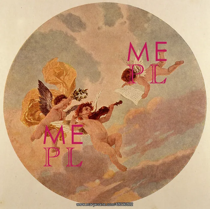  : Three musical putti