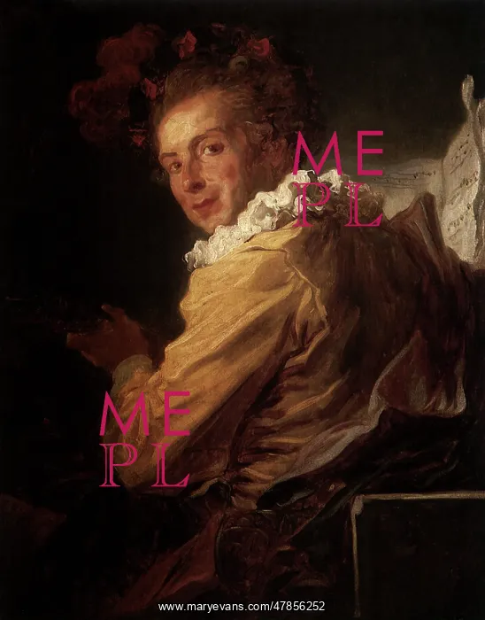 : Musician in Plumed Hat, by Fragonard : Musician in Plumed Hat, by Fragonard