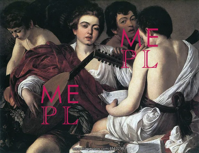 : The Musicians circa 1595: Michelangelo Merisi : The Musicians circa 1595: Michelangelo Merisi