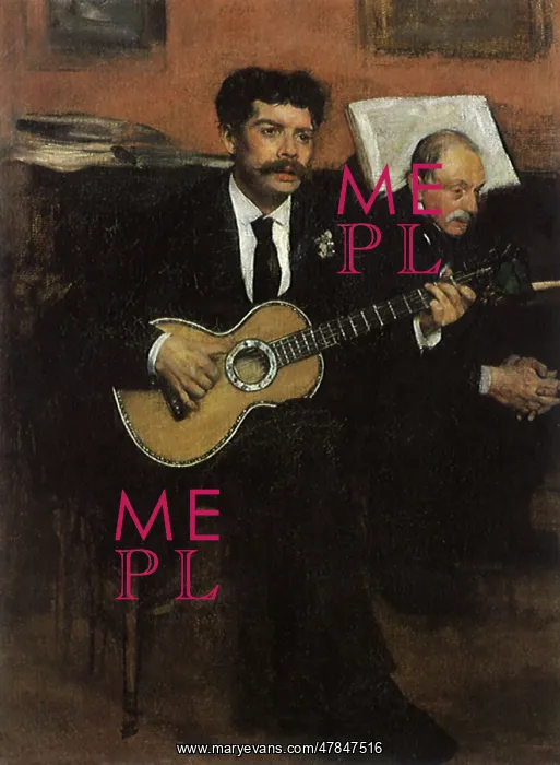  : Two Musicians, by Degas
