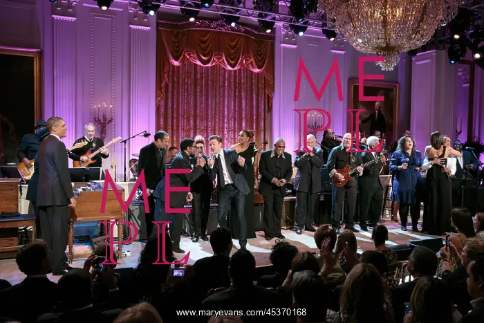 : Musicians on stage during the finale of the In : Musicians on stage during the finale of the In