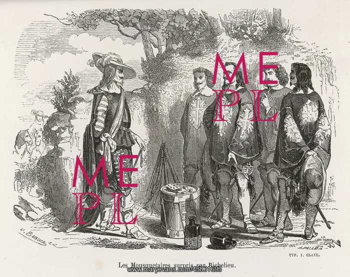 : The Three Musketeers and Richlieu : The Three Musketeers and Richlieu