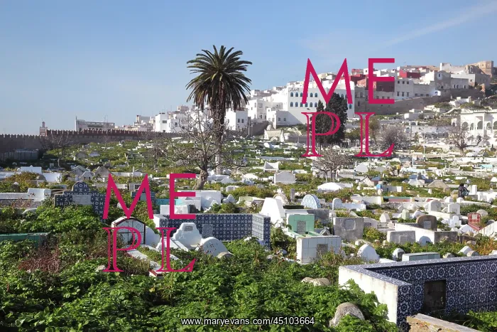 : Muslim cemetery, Tetouan, Morocco : Muslim cemetery, Tetouan, Morocco