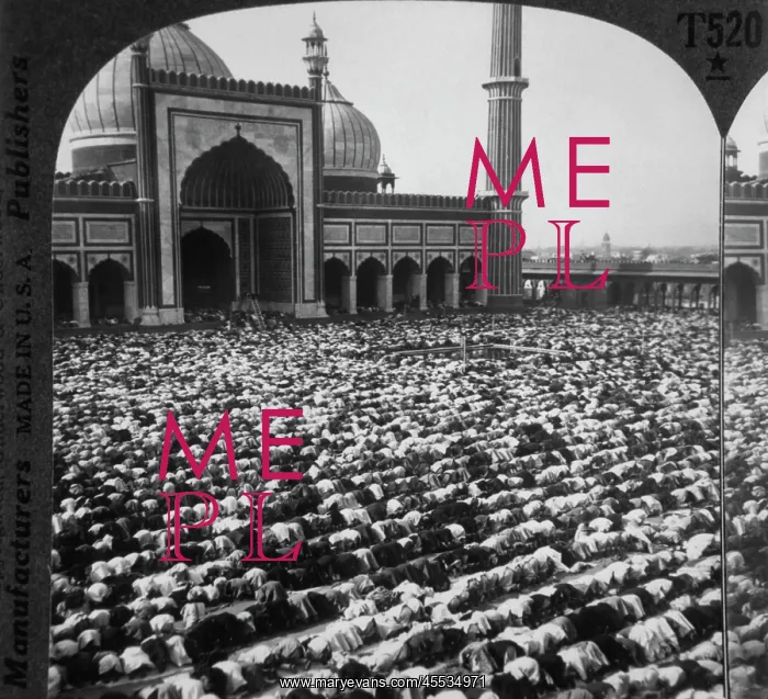 : Muslims at Prayer, Jama Masjid Mosque : Muslims at Prayer, Jama Masjid Mosque