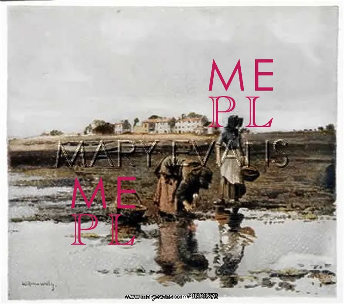  : MUSSEL PICKING / 1910