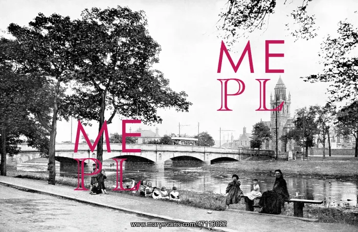 : Musselburgh Bridge, Edinburgh early 1900's : Musselburgh Bridge, Edinburgh early 1900's