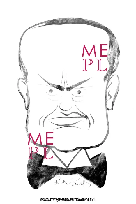 : MUSSOLINI CARICATURE : MUSSOLINI CARICATURE